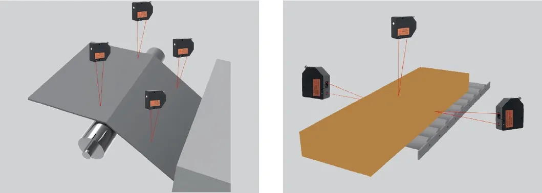 Versatile Laser Displacement Sensor for Wide Range of Applications Some Models Can Choose Ultra Wide Light Spots, Suitable Forrough Surfaces