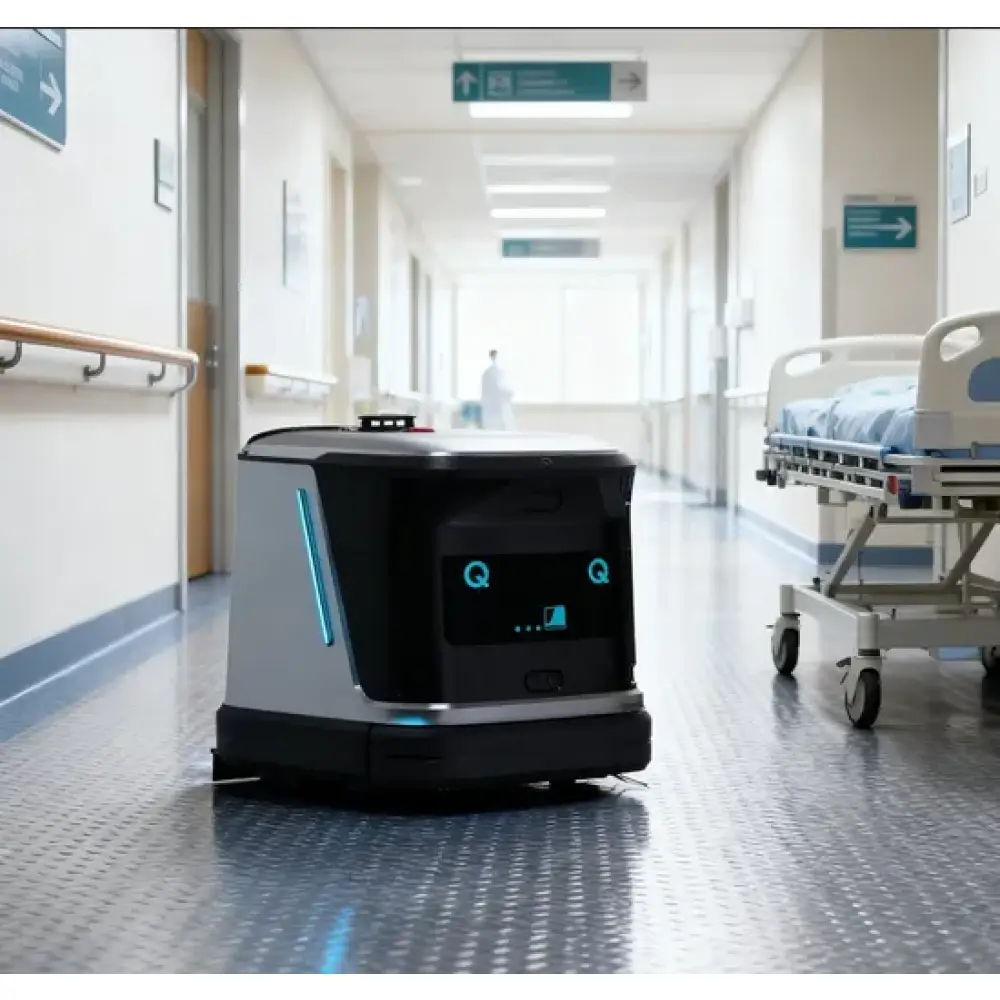 Small Vacuum Commercial Cleaning Robot for Industrial Warehouses Commercial Robot for Floor Cleaning in Warehouses