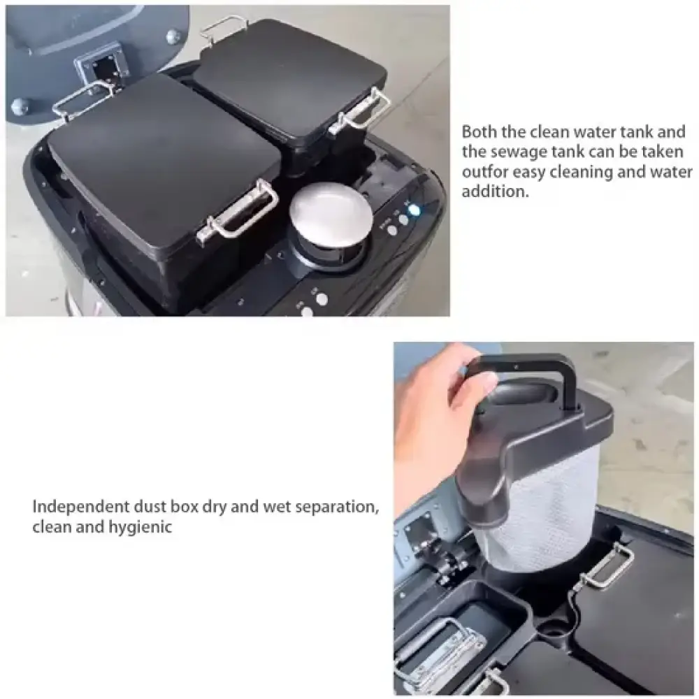 Small Vacuum Commercial Cleaning Robot for Industrial Warehouses Commercial Robot for Floor Cleaning in Warehouses