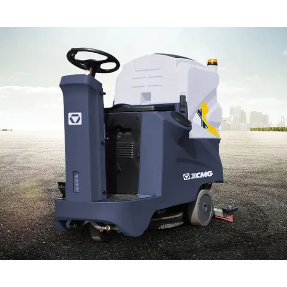 XCMG Xghd55r100 Industrial Warehouse Cleaning Machine Small Automatic Electric Ride on Floor Scrubber