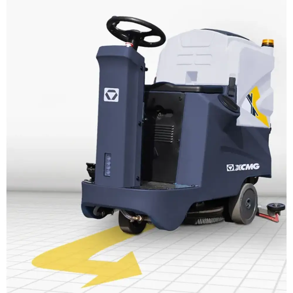 XCMG Xghd55r100 Industrial Warehouse Cleaning Machine Small Automatic Electric Ride on Floor Scrubber