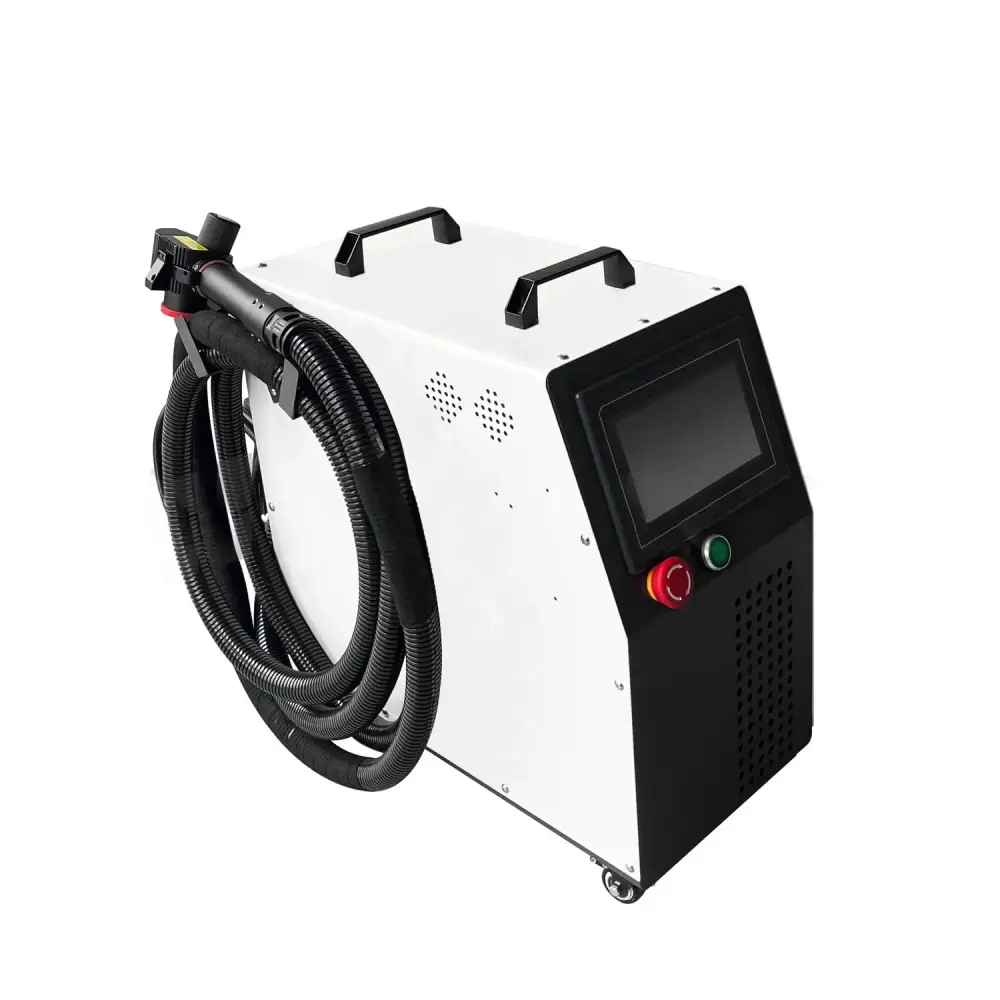 Industrial Small Portable Metal Paint Oil Rust Remover Cleaner 300W 500W Handheld Pulse Continuous Laser Cleaning Stripping Removing Gun Removal Machine Price